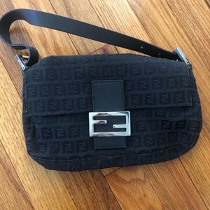 Black Fendi Baguette Bag